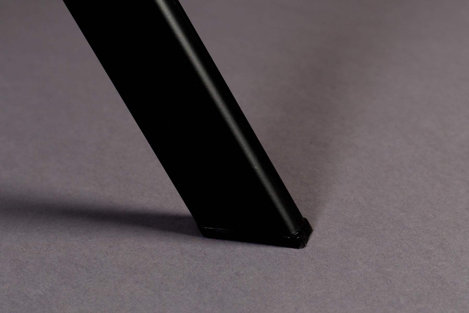 Stuhl Franky Velvet in Grau präsentiert im Onlineshop von KAQTU Design AG. Stuhl ist von Dutchbone