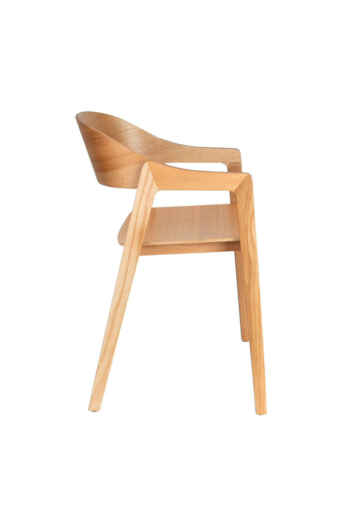 Stuhl Westlake in Natural präsentiert im Onlineshop von KAQTU Design AG. Stuhl mit Armlehne ist von Dutchbone