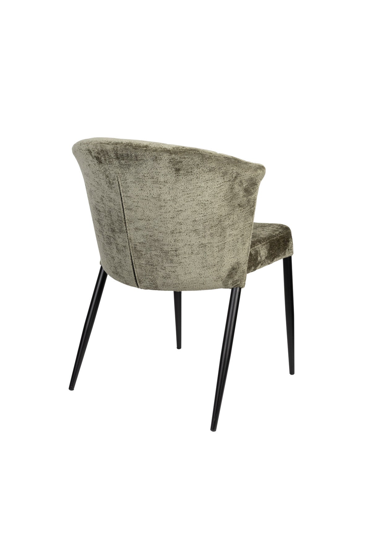 Stuhl Georgia Grün in Grün präsentiert im Onlineshop von KAQTU Design AG. Schalenstuhl ist von Dutchbone