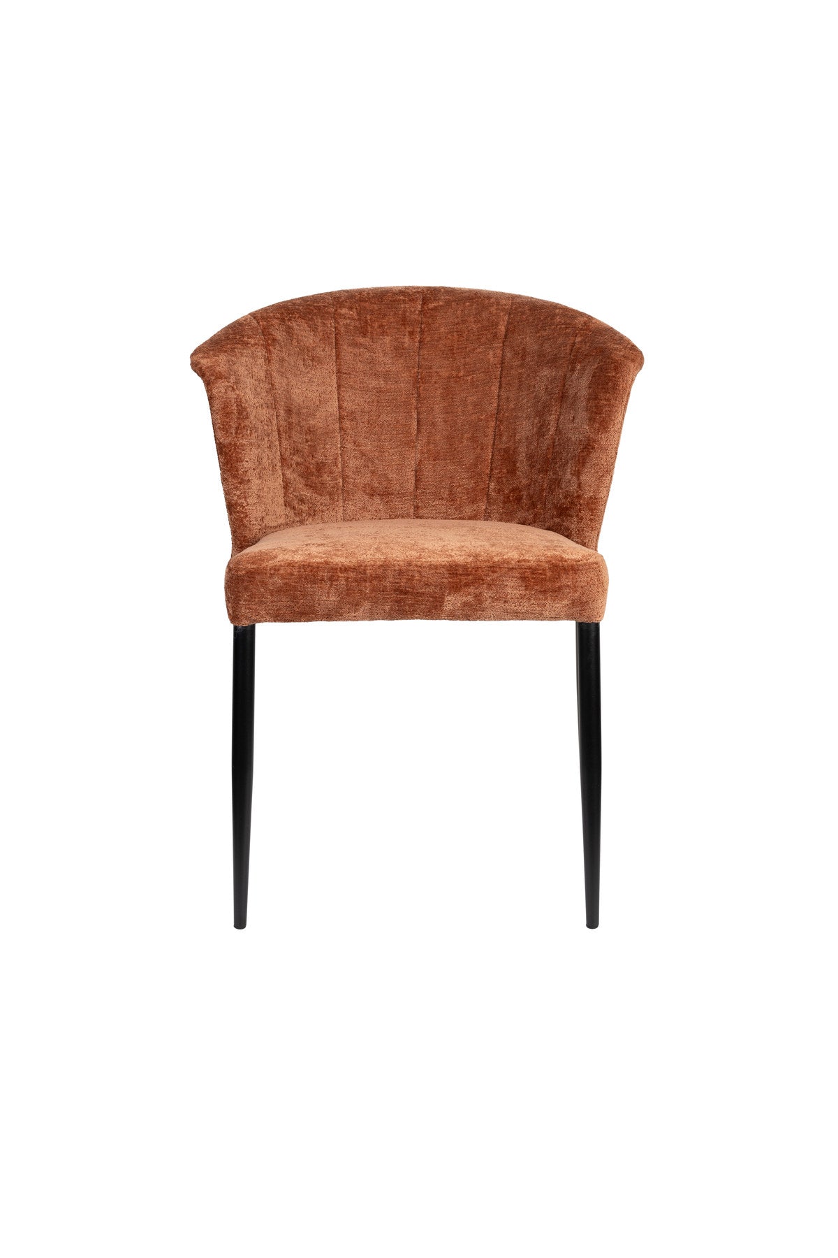 Stuhl Georgia Terra in Rot präsentiert im Onlineshop von KAQTU Design AG. Schalenstuhl ist von Dutchbone