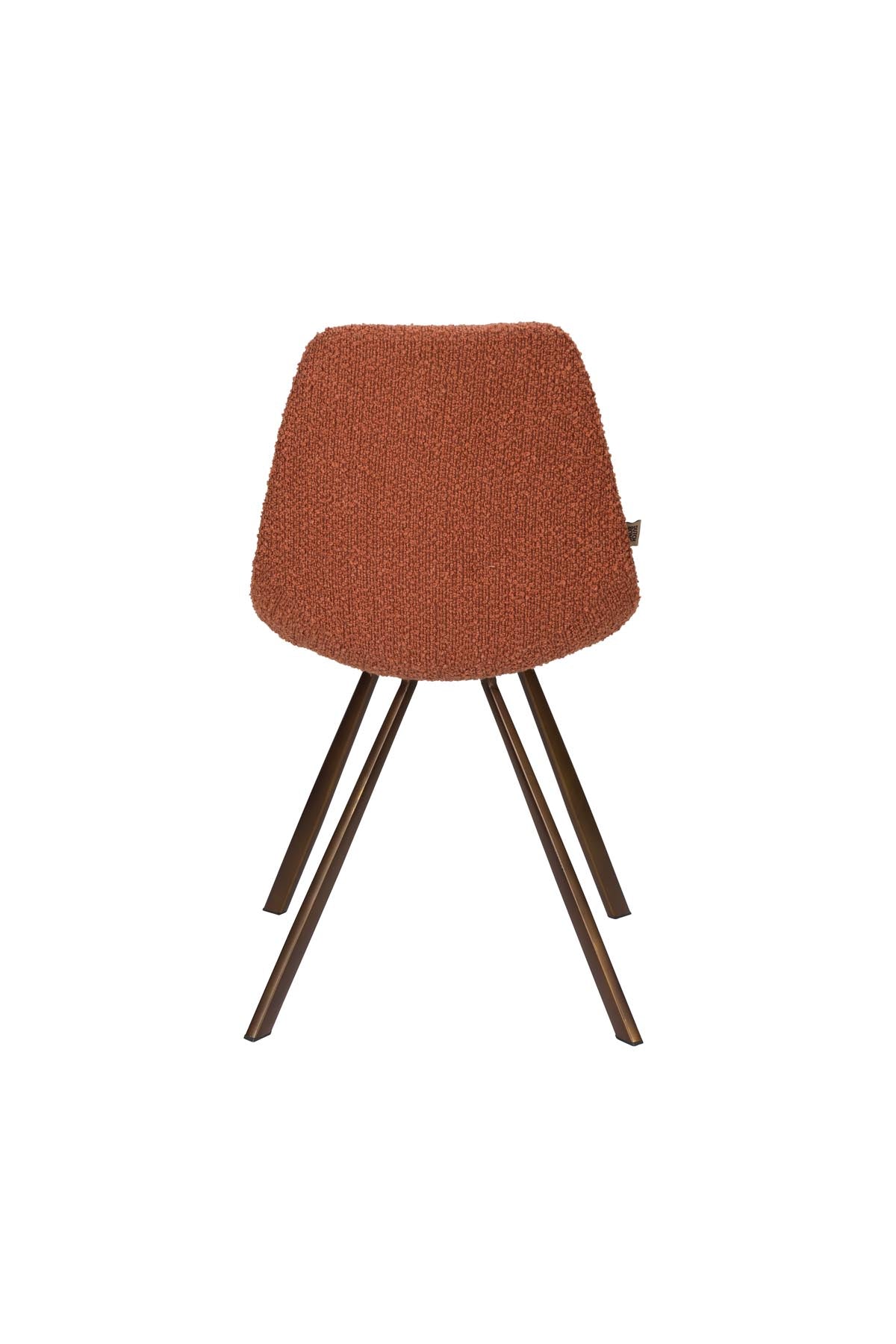 Franky Stuhl Bouclé in Schwarz präsentiert im Onlineshop von KAQTU Design AG. Stuhl ist von Dutchbone
