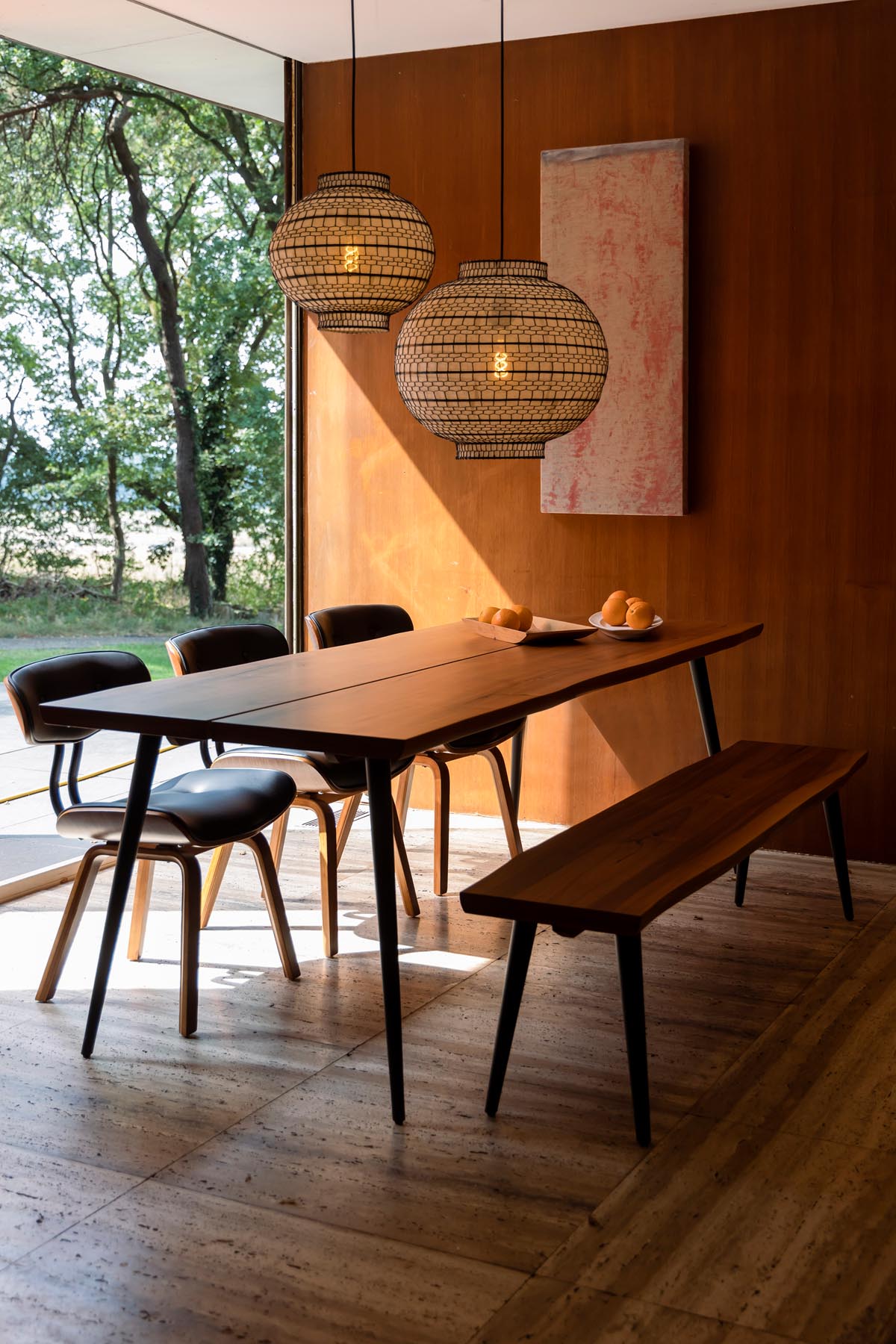 Tisch Alagon in Braun präsentiert im Onlineshop von KAQTU Design AG. Esstisch ist von Dutchbone