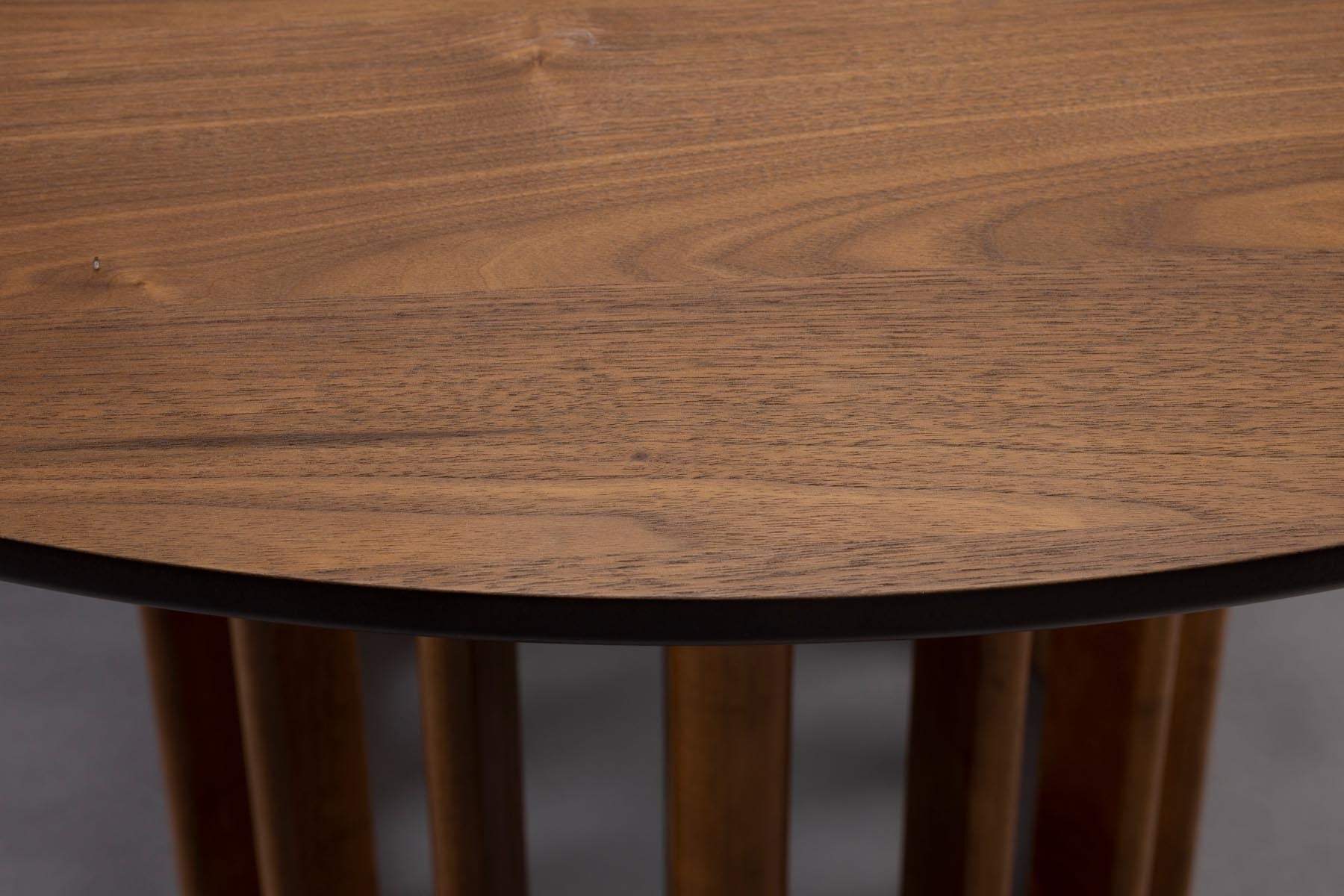 Tisch Barlet in Walnuss präsentiert im Onlineshop von KAQTU Design AG. Esstisch ist von Dutchbone