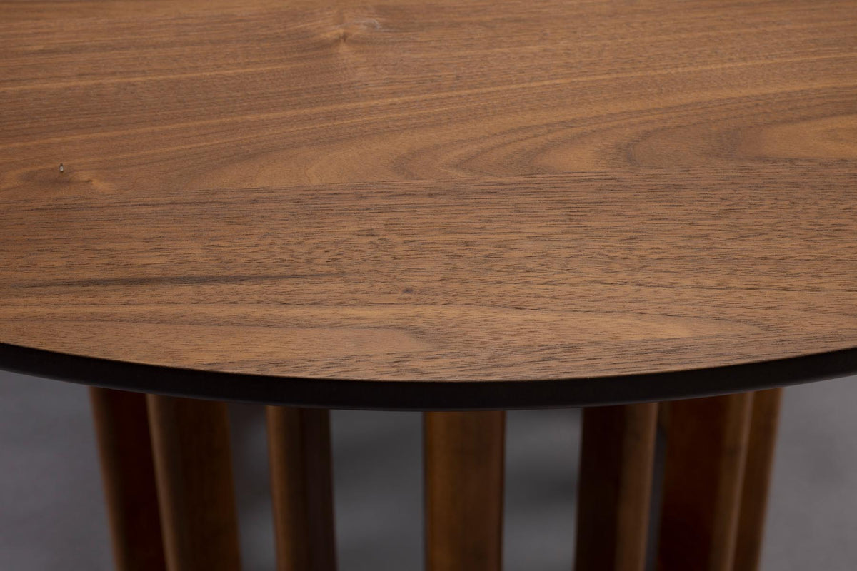 Tisch Barlet in Walnuss präsentiert im Onlineshop von KAQTU Design AG. Esstisch ist von Dutchbone
