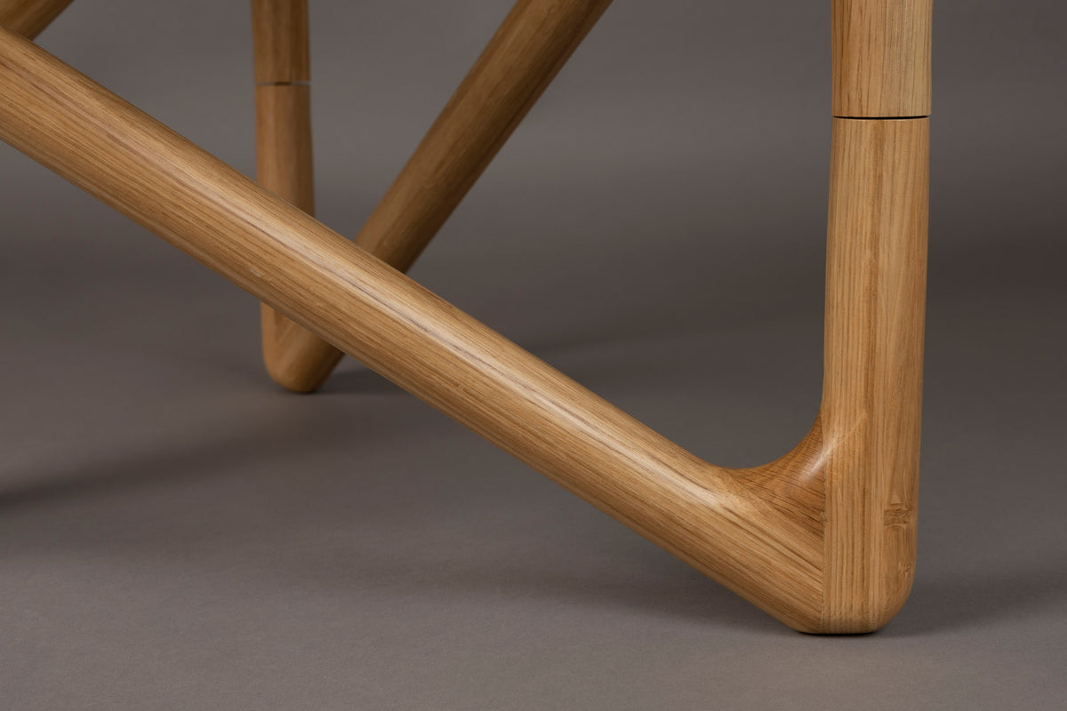 Kaffeetisch Naia in Dunkelgrau / Natur präsentiert im Onlineshop von KAQTU Design AG. Couchtisch ist von Dutchbone