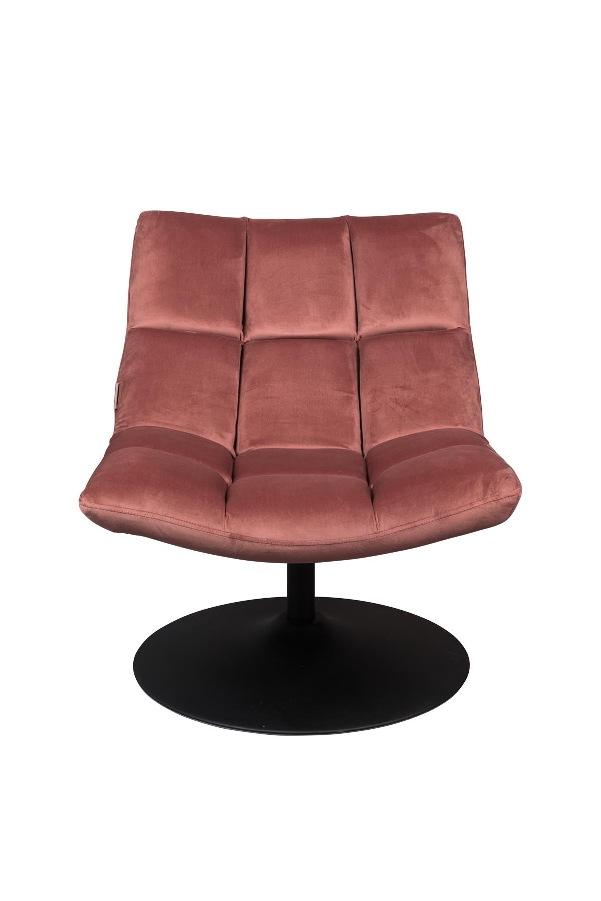 Loungesessel Bar Velvet in Altrosa präsentiert im Onlineshop von KAQTU Design AG. Sessel ist von Dutchbone