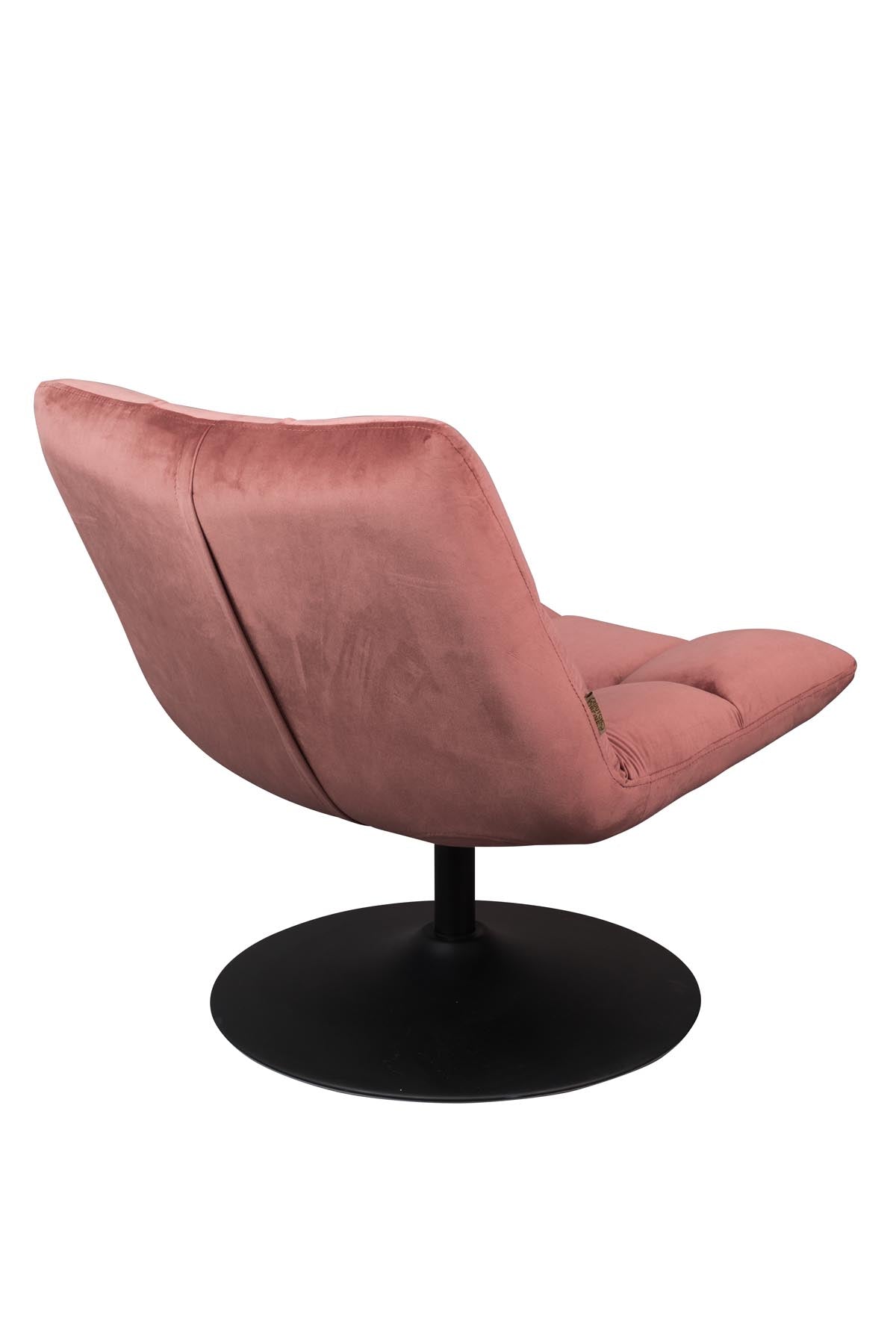 Loungesessel Bar Velvet in Altrosa präsentiert im Onlineshop von KAQTU Design AG. Sessel ist von Dutchbone