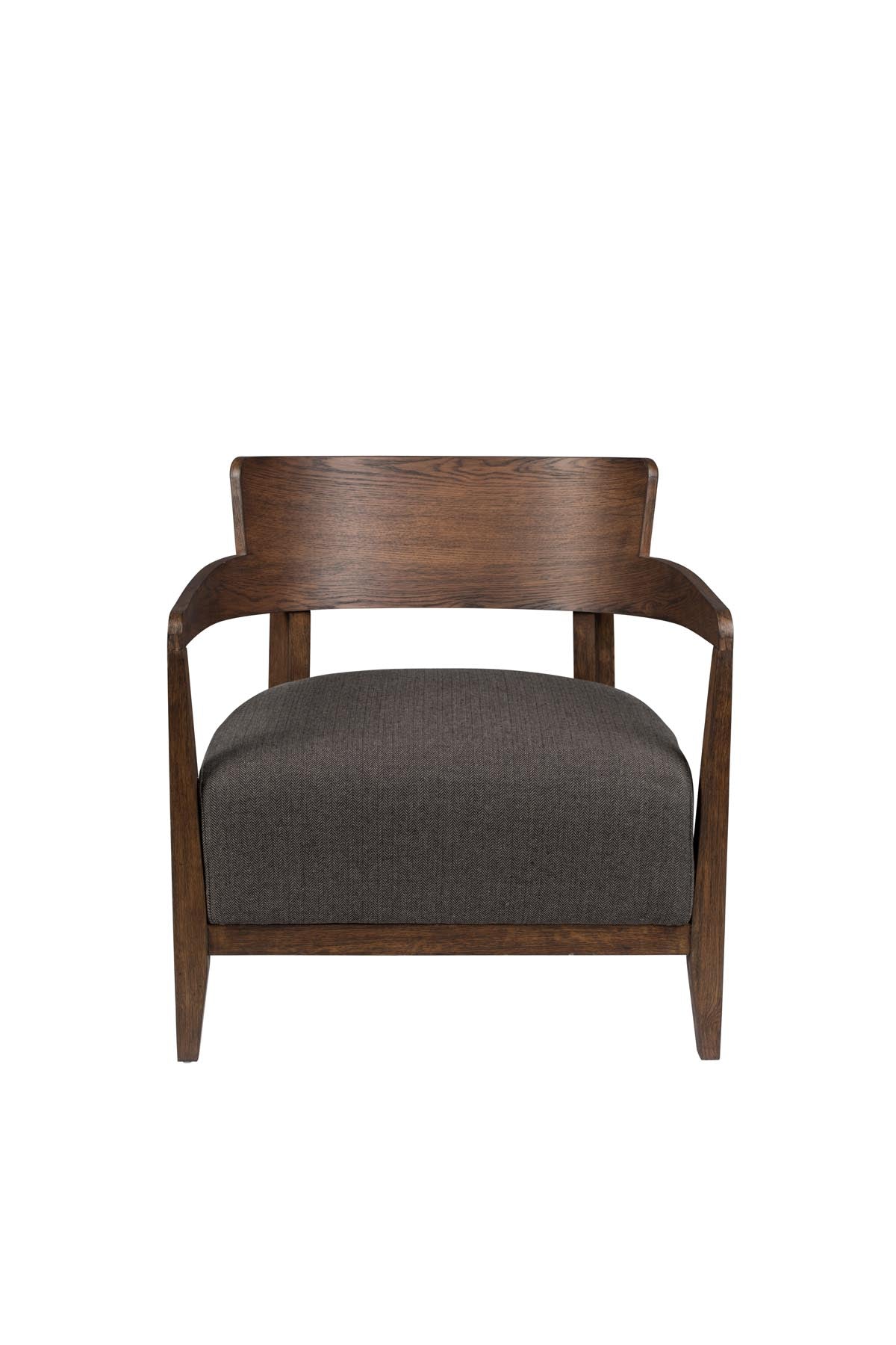 Loungesessel Duran in Grau präsentiert im Onlineshop von KAQTU Design AG. Sessel ist von Dutchbone