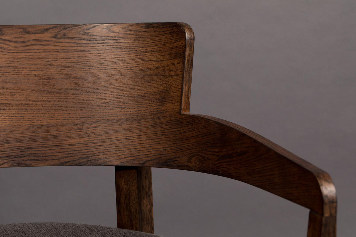 Loungesessel Duran in Grau präsentiert im Onlineshop von KAQTU Design AG. Sessel ist von Dutchbone