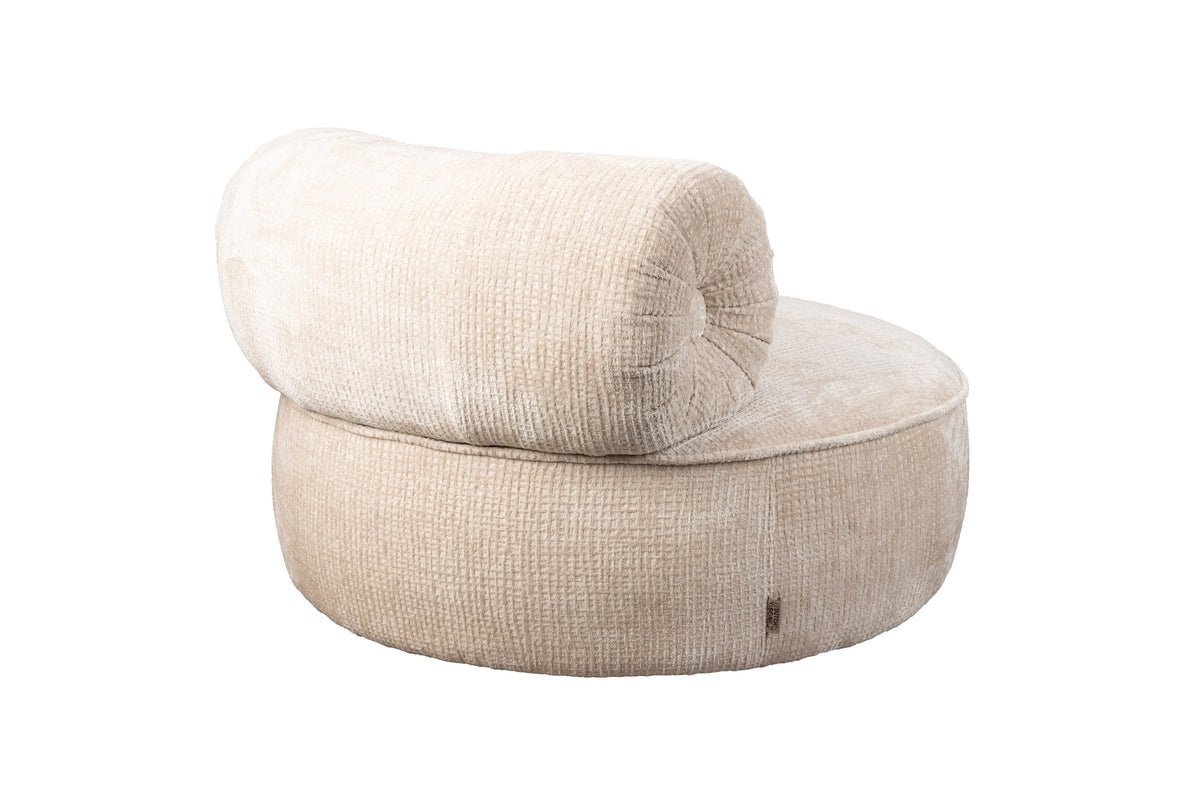 Sessel Tilbury in Naturbeige präsentiert im Onlineshop von KAQTU Design AG. Sessel ist von Dutchbone