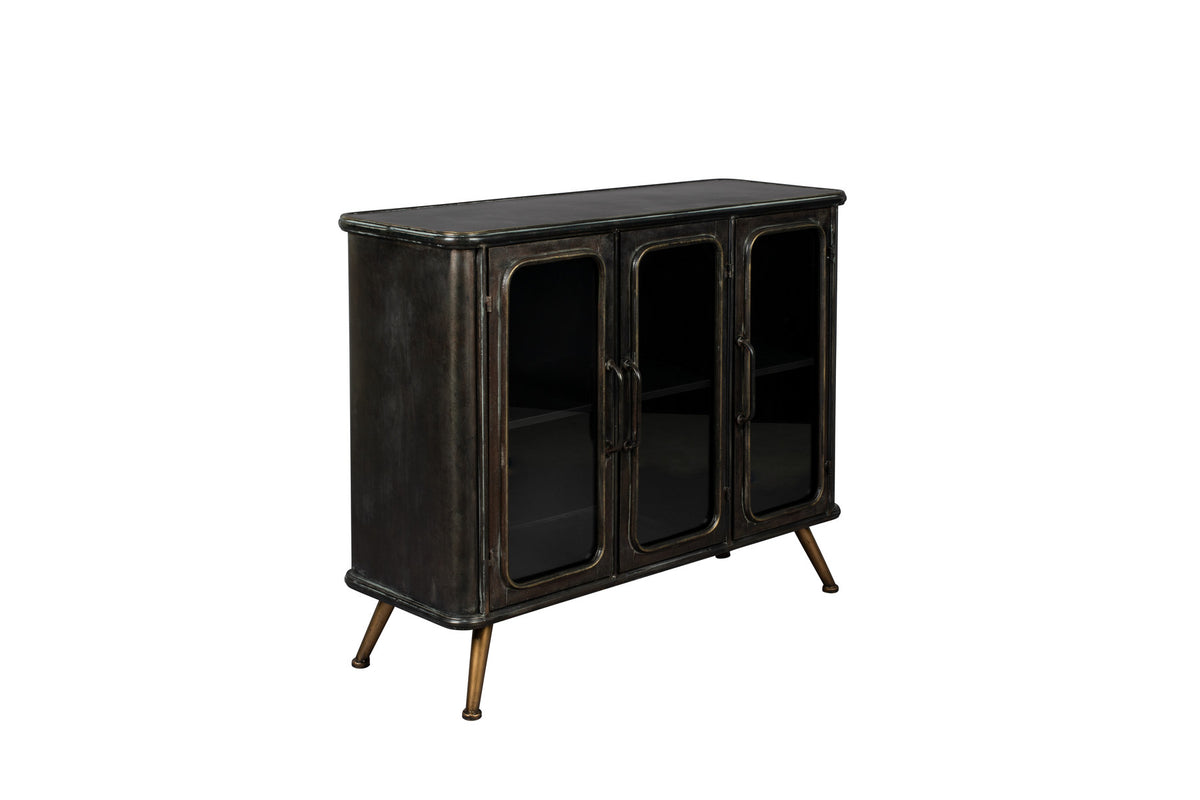 Sideboard Denza in Schwarz präsentiert im Onlineshop von KAQTU Design AG. Sideboard ist von Dutchbone