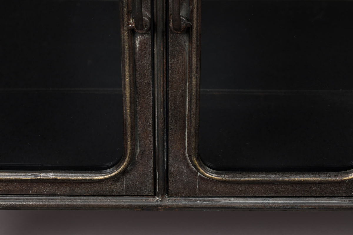 Sideboard Denza in Schwarz präsentiert im Onlineshop von KAQTU Design AG. Sideboard ist von Dutchbone