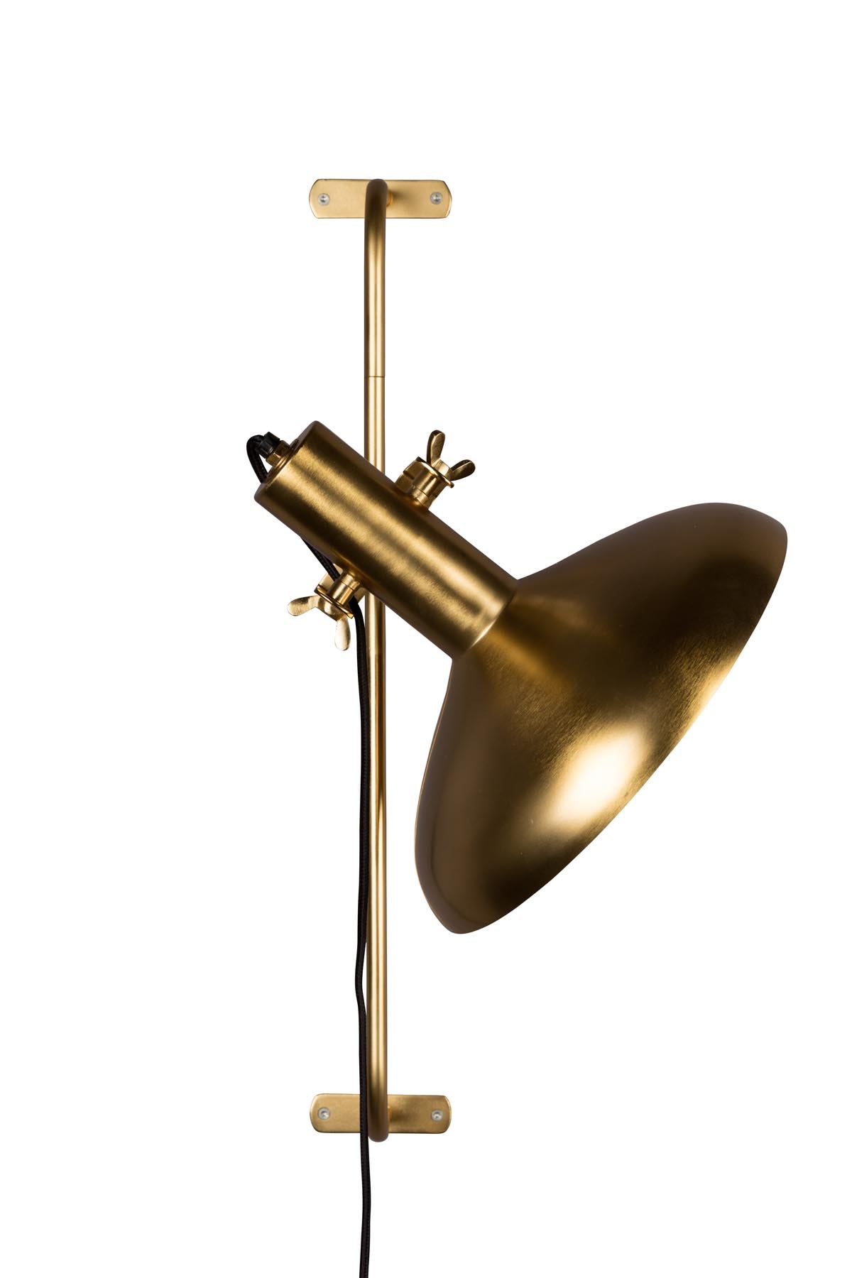 Wandleuchte Karish in Gold präsentiert im Onlineshop von KAQTU Design AG. Wandleuchte ist von Dutchbone