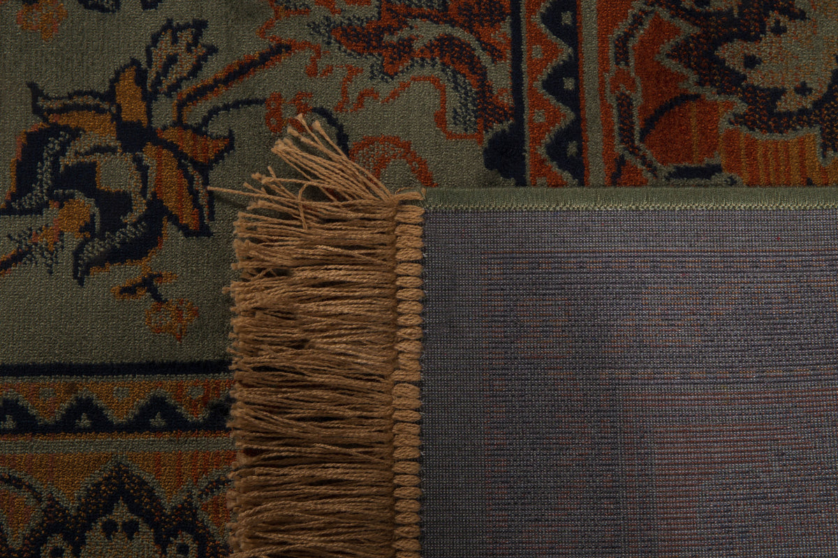Teppich BID in Grün präsentiert im Onlineshop von KAQTU Design AG. Teppich ist von Dutchbone