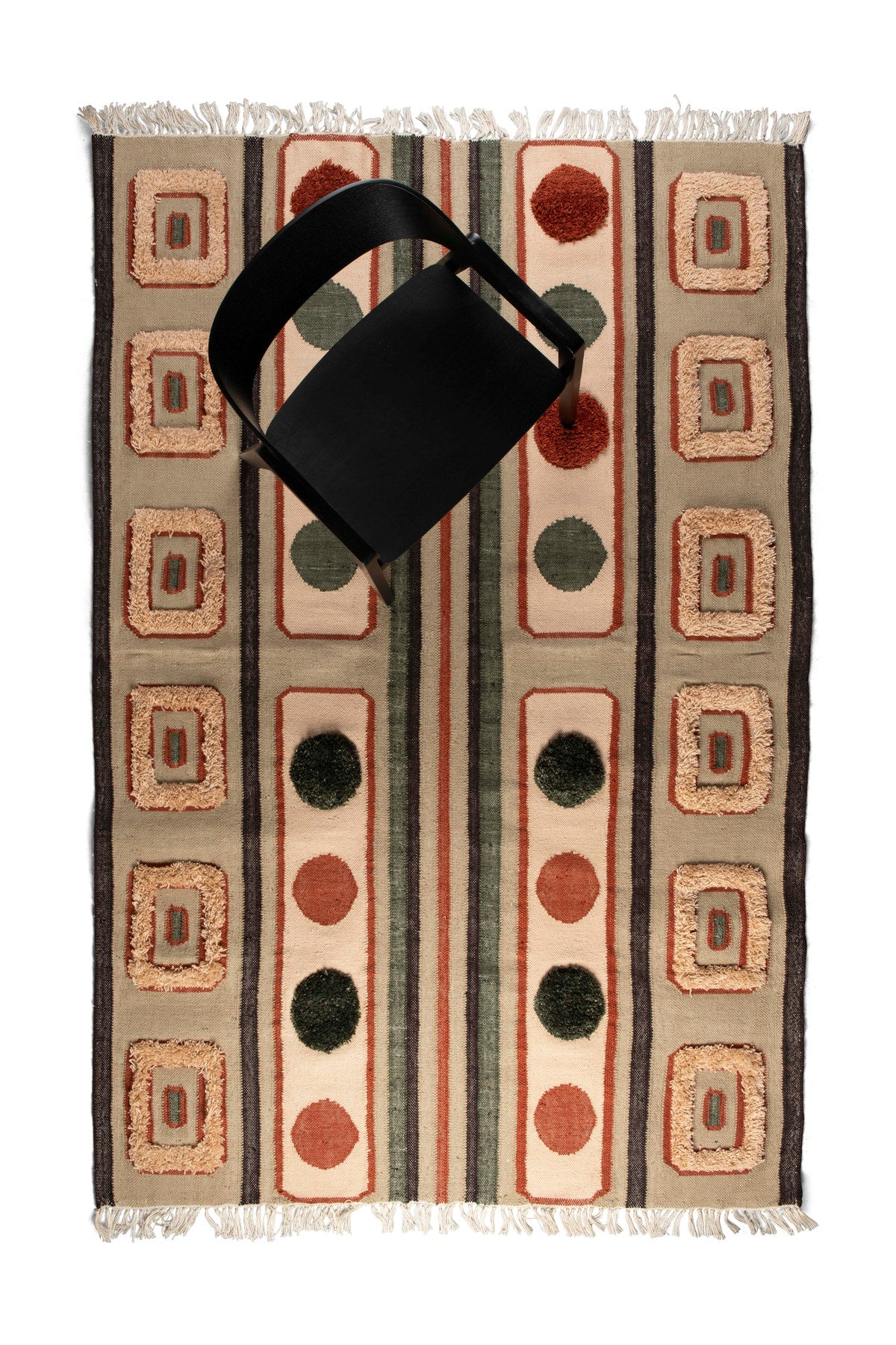 Teppich Haydon 160x230 in Mehrfarbig präsentiert im Onlineshop von KAQTU Design AG. Teppich ist von Dutchbone