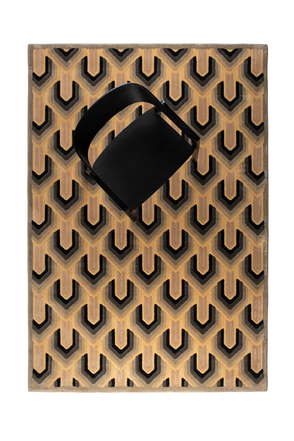 Teppich Lockhart 160x230 in Grün präsentiert im Onlineshop von KAQTU Design AG. Teppich ist von Dutchbone