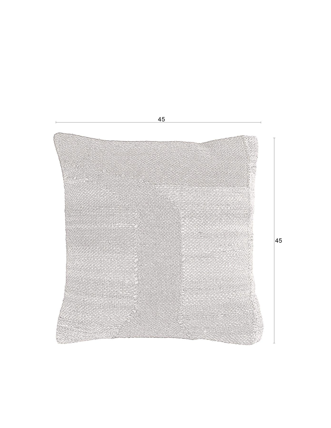 Kissen Pavillon 45x45 in Beige präsentiert im Onlineshop von KAQTU Design AG. Deko Kissen ist von Dutchbone