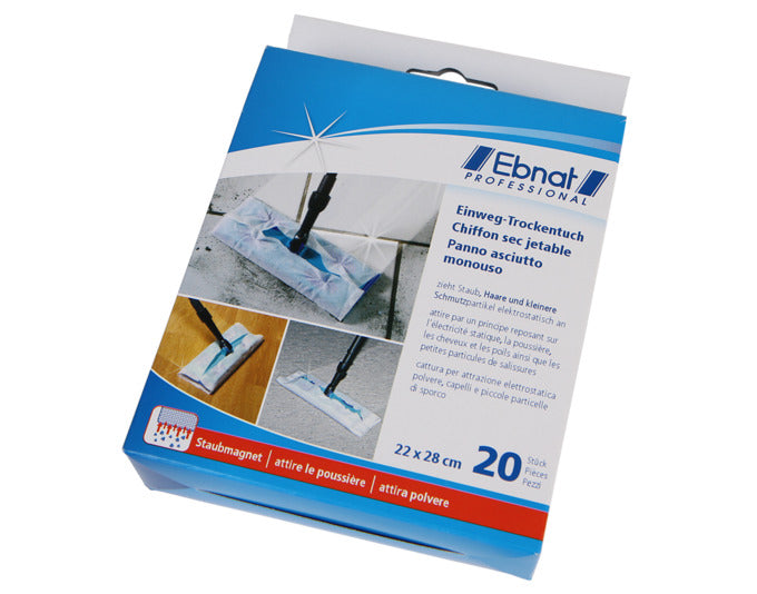 EBNAT Einwegtuch trocken 20 Stück in präsentiert im Onlineshop von KAQTU Design AG. Reinigungsmittel ist von EBNAT