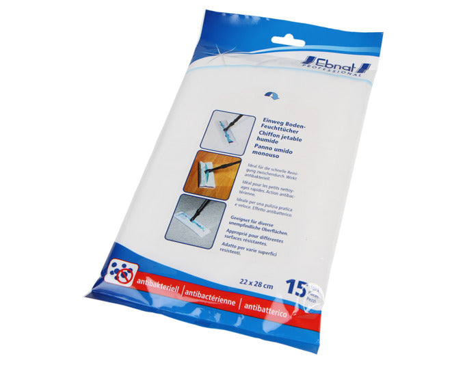 EBNAT Einwegtuch feucht 15 Stück in präsentiert im Onlineshop von KAQTU Design AG. Reinigungsmittel ist von EBNAT