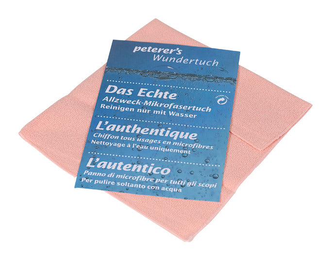 PETERER Microfasertuch 32x32 cm in präsentiert im Onlineshop von KAQTU Design AG. Reinigungsmittel ist von PETERER