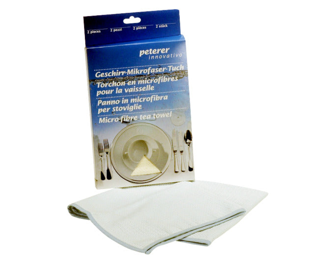 PETERER Geschirrtuch Microfaser 2 Stück in präsentiert im Onlineshop von KAQTU Design AG. Reinigungsmittel ist von PETERER
