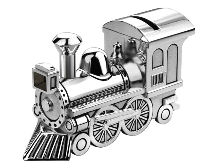 ZILVERSTAD Spardose Lokomotive in präsentiert im Onlineshop von KAQTU Design AG. Aufbewahrungsdose ist von ZILVERSTAD