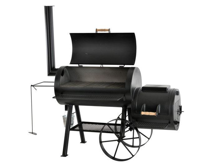 JOE'S BARBEQUE SMOKER Smoker Longhorn 20" in Schwarz präsentiert im Onlineshop von KAQTU Design AG. Smoker ist von JOE´S BARBEQUE SMOKER