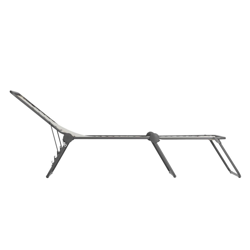 LAFUMA Liege Siesta seigle titane in Seigle, Braun, Titane, Grau präsentiert im Onlineshop von KAQTU Design AG. Liegestuhl ist von LAFUMA