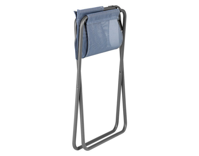 LAFUMA Klappsessel CNO ocean II Gestell titane in Ocean, Blau, Titane, Grau präsentiert im Onlineshop von KAQTU Design AG. Gartenstuhl ist von LAFUMA