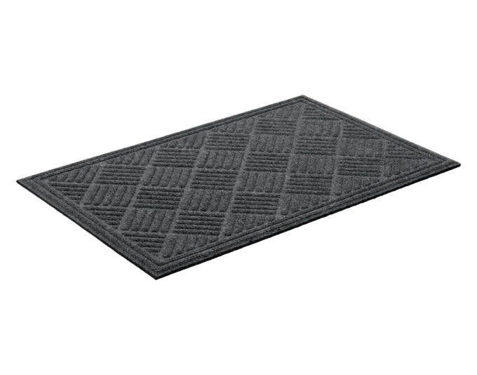 MULTY HOME Fussmatte Contours Parquet dunkelgrau 60x90 cm in präsentiert im Onlineshop von KAQTU Design AG. Türmatte ist von MULTY HOME EUROPE