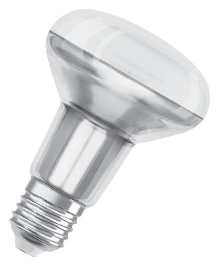 OSRAM LED-Lampe Star R80 E27 9.1W 670lm Warm White in Matt, Satiniert präsentiert im Onlineshop von KAQTU Design AG. Leuchtmittel ist von OSRAM