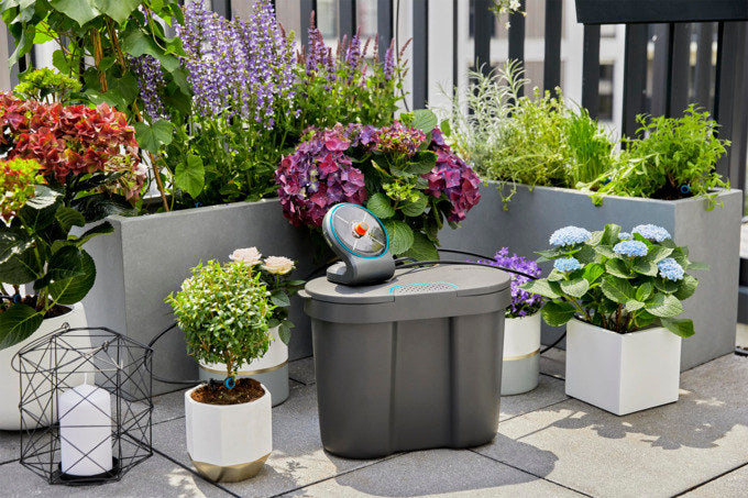 GARDENA Urlaubsbewässerungsset in präsentiert im Onlineshop von KAQTU Design AG. Bewässerungssysteme ist von GARDENA