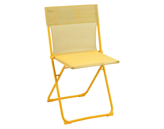 LAFUMA Klappsessel Balcony miel in Miel, Gelb präsentiert im Onlineshop von KAQTU Design AG. Liegestuhl ist von LAFUMA