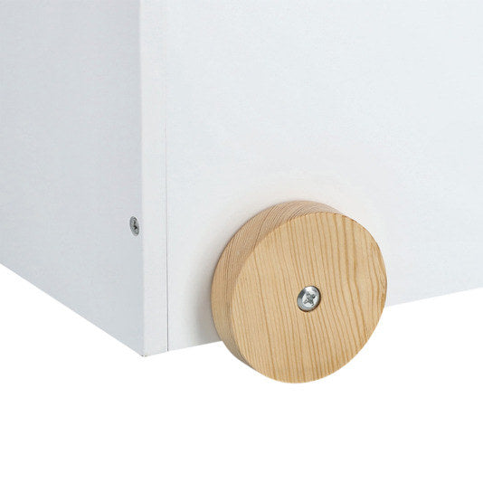 ZELLER Spielzeugtruhe weiss 50x35cm in Weiss präsentiert im Onlineshop von KAQTU Design AG. Objekte Kids ist von ZELLER PRESENT