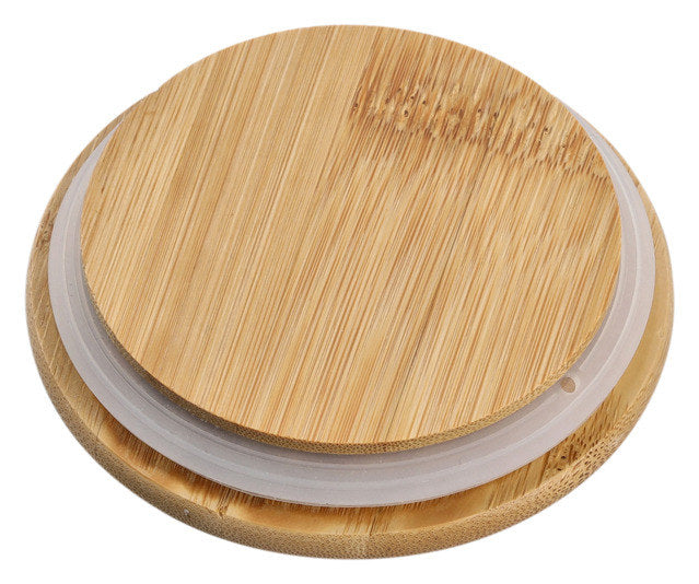 ZELLER Vorratsdose mit Bambusdeckel vanille 0.72 l in Vanille, Gelb präsentiert im Onlineshop von KAQTU Design AG. Vorratsbehälter ist von ZELLER PRESENT