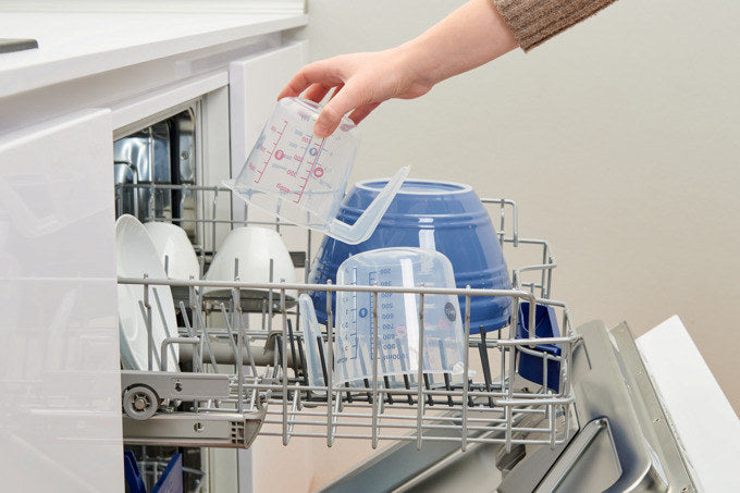 EMSA Messbecher Kunststoff Prep&Bake doppelte Skalierung 0.5 l in Transparent präsentiert im Onlineshop von KAQTU Design AG. Messbecher ist von EMSA