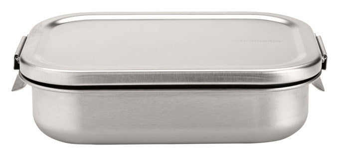 BRABANTIA Lunchbox Make & Take matt steel 1.1 l in Matt steel, Silber präsentiert im Onlineshop von KAQTU Design AG. Lunchboxen ist von BRABANTIA