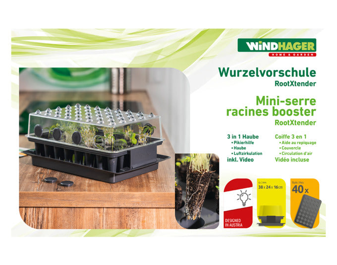 WINDHAGER Wurzeltrainer System 38x24x16.5 cm in präsentiert im Onlineshop von KAQTU Design AG. Pflanzentopf Outdoor ist von WINDHAGER