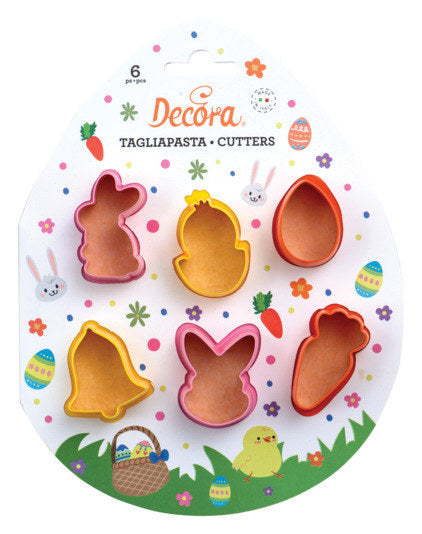 DECORA Ausstecher Mini Ostern 6er auf Karte in Assortiert präsentiert im Onlineshop von KAQTU Design AG. Ausstecher ist von DECORA