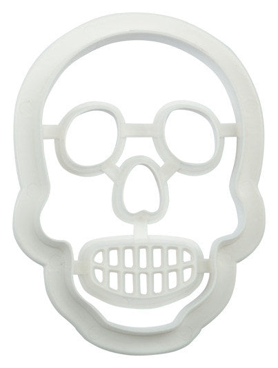 DECORA Ausstecher 2er Totenkopf & Kürbis auf Karte in Weiss, Orange präsentiert im Onlineshop von KAQTU Design AG. Ausstecher ist von DECORA