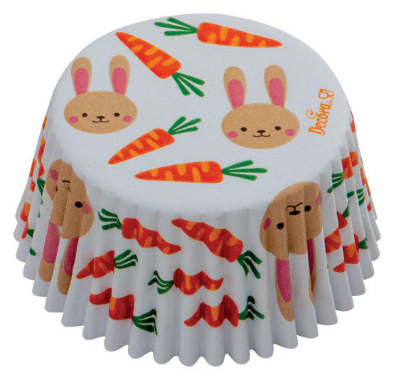 DECORA Papier-Backförmchen Ostern 36 Stück 220°C ø 5x3.2 cm in Weiss, Dekoriert präsentiert im Onlineshop von KAQTU Design AG. Backformen ist von DECORA