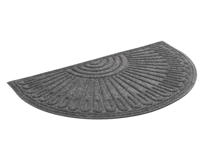 MULTY HOME Fussmatte Contours Halfmoon grau 60x90 cm in präsentiert im Onlineshop von KAQTU Design AG. Türmatte ist von MULTY HOME EUROPE