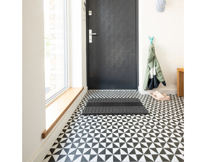 MULTY HOME Fussmatte Scrape'n Brush grau/anthrazit 45x75 cm in Grau, Anthrazit präsentiert im Onlineshop von KAQTU Design AG. Fussmatte ist von MULTY HOME EUROPE