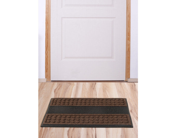 MULTY HOME Fussmatte Scrape'n Brush braun/anthrazit 45x75 cm in Braun, Anthrazit, Grau präsentiert im Onlineshop von KAQTU Design AG. Fussmatte ist von MULTY HOME EUROPE