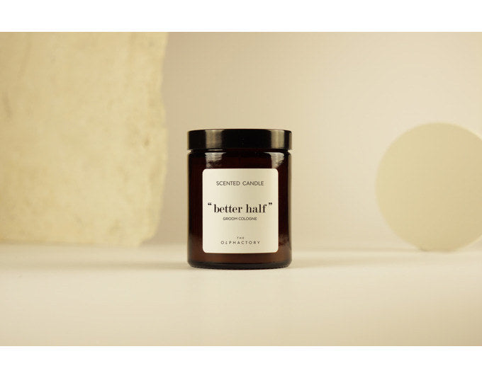 THE OLPHACTORY Duftkerze S Groom Cologne 135 g 30 h in Braun präsentiert im Onlineshop von KAQTU Design AG. Duftkerze ist von THE OLPHACTORY