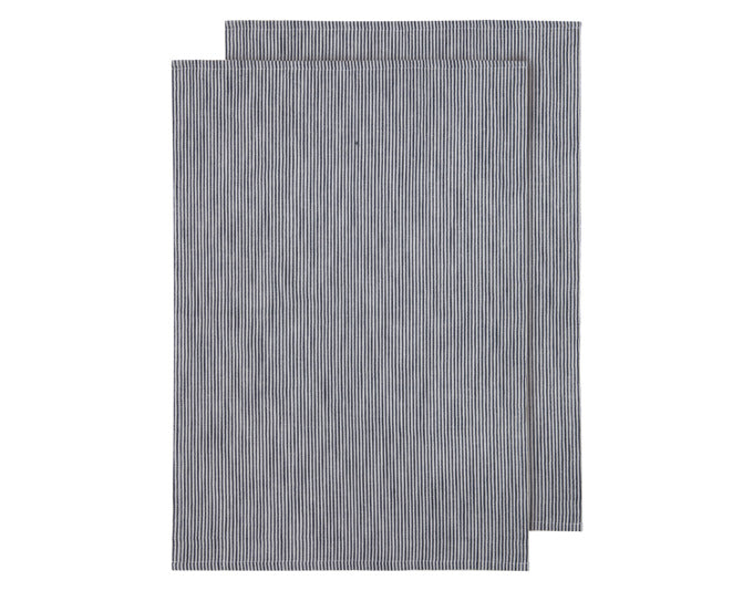 LADELLE Küchentuch Lina Stripe navy 50x70 cm 2 Stk. in präsentiert im Onlineshop von KAQTU Design AG. Küchentuch ist von LADELLE
