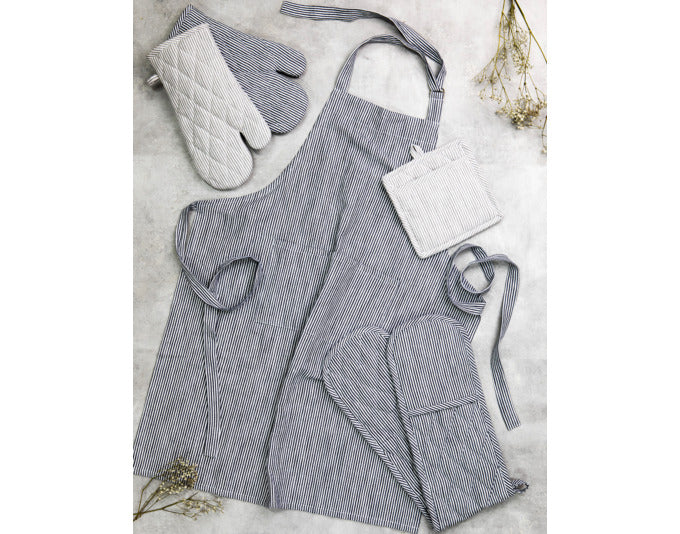 LADELLE Küchentuch Lina Stripe navy 50x70 cm 2 Stk. in präsentiert im Onlineshop von KAQTU Design AG. Küchentuch ist von LADELLE