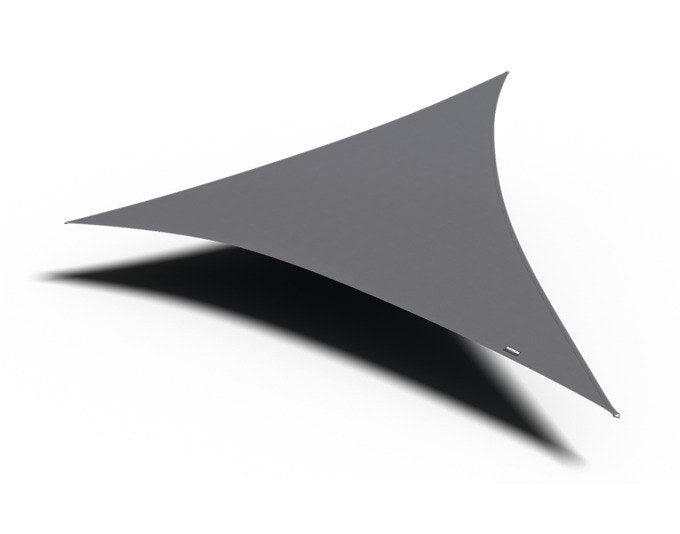 PLATINUM SUN & SHADE Sonnensegel Dreamsail Triangle cream 500x500x500 cm in Grey, Grau präsentiert im Onlineshop von KAQTU Design AG. Sonnensegel ist von PLATINUM SUN & SHADE