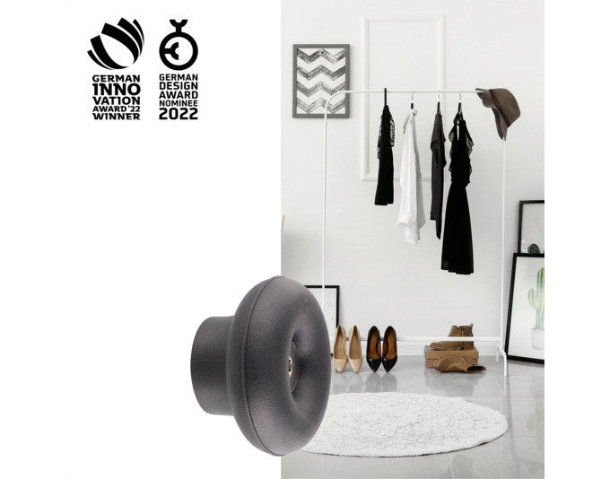 WAGNER Wandhaken Dot hooks4home ø 50x31 mm schwarz in präsentiert im Onlineshop von KAQTU Design AG. Kleiderhaken ist von WAGNER