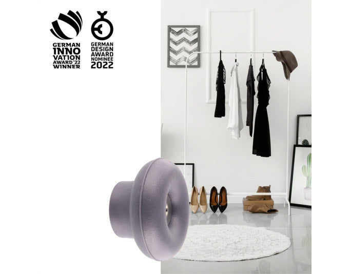 WAGNER Wandhaken Dot hooks4home ø 50x31 mm grau in präsentiert im Onlineshop von KAQTU Design AG. Kleiderhaken ist von WAGNER